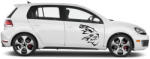 4 Decor Sticker auto - Cap de tigru