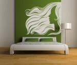 4 Decor Sticker Femeie cu parul in vant - beestick-deco - 131,00 RON