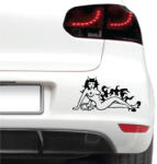 4 Decor Sticker auto - Frumusete din iad