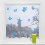 4 Decor Sticker Motive de Craciun