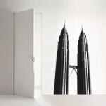 4 Decor Sticker Turnurile Petronas - beestick-deco - 42,00 RON