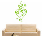 4 Decor Sticker Inima din bule - beestick-deco - 160,00 RON