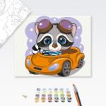 Brushme Festés szám szerint gyerekeknek barátságos versenyző - 40x30
