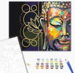 Brushme Festés szám szerint harmonikus Budha - 50x40