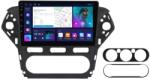 MEKEDE Navigatie Ford Mondeo IV (2007-2011) (Fara navigatie originala, Negru) cu Android, 2GB RAM, 32 GB, Ecran IPS 9" 1280 x 720, CarPlay & Android Auto, WiFi, Bluetooth, suport camera DVR (NAV-FORD-1073245