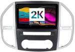 MEKEDE Navigatie Android 2K Mercedes Vito 3 (2012-2019) cu Android, 2 GB RAM, 32 GB, Ecran QLED 9.5 Inch 2000x1200, CarPlay Wireless, 4G (MERVITO31219952G)