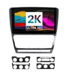 MEKEDE Navigatie Android 2K Skoda Octavia II (2004-2013) (Rama Negru) cu Android, 4 GB RAM, 64 GB, Ecran QLED 10.36 Inch 2000x1200, CarPlay Wireless, 4G (SKOOCTAVI0413NE10364G)
