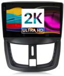 MEKEDE Navigatie Android 2K Peugeot 207 (2006-2015) cu Android, 2 GB RAM, 32 GB, Ecran QLED 9.5 Inch 2000x1200, CarPlay Wireless, 4G (PEU2070615952G)