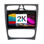 MEKEDE Navigatie Android 2K Mercedes C-Class W203 (2000-2007) cu Android, 8 GB RAM, 128 GB, Ecran QLED 9.5 Inch 2000x1200, CarPlay Wireless, 4G (MERCCLASS0007FO958G)