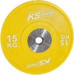  Teljesen gumis tárcsa acél középponttal 15 kg - átmérő 50 mm