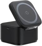 Baseus Incarcator wireless Baseus MagPro, MagSafe 25 W, Black (P10264100123-01)