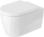 Duravit ME by Starck - Fali WC SoftClose ülőkével, Rimless, DuraShield, fehér 452909AAA1 (452909AAA1)