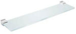 Jika Cubito Pure üveg polc, krómozott, 40 cm ( H3853B10040001 ) (H3853B10040001)