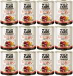 Wild Farm PURE MONO Beef Pumpkin and Quinoa 12x800 g - hrană monoproteică pentru câini