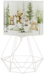 BELIS Lampă de masă pentru copii KIDS ROOM 1xE27/60W/230V, Ø 18 cm, cu animale (BE1059)