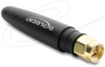 Delock LTE antenna SMA-dugó 1, 82 dBi irányítatlan, rögzített, fekete (4043619906949)
