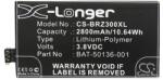 Cameron Sino Blackberry Leap CAMERON SINO Li-Polymer akku 3.8V/2800mAh. Blackberry Z30 kompatibilis. BAT-50136-001 FEKETE (CS-BRZ300XL)