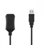 Nedis USB Hosszabbító Fekete 5m CCGL60EXTBK50 (CCGL60EXTBK50)
