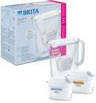 BRITA Style Essential +2 Maxtra Pro szűrő Hard Water és Pure Performance), 2, 4 l, fehér