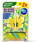 Ambi Pur WC tisztító blokk, 2×45 g, AMPI PUR, citrus és jázmin (KHT1589)
