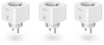 Hama Steckdose Inteligenta Hama 3er Pack, 3680W, WiFi, Culoare Alba (00176939)