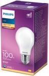 Philips Classic A60, E27, 100 W, meleg fehér