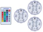 Grundig Spot LED Grundig 3 in 1, cu telecomanda, RGB, IP65, 7x7x2.8 cm (MEGREL7560/0028)