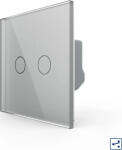 LIVOLO Intrerupator Dublu Cap Scara / Cruce cu Touch LIVOLO - Serie Noua (vl-fc2s-2g-2i)