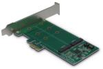 Inter-Tech KCSSD4 PCIe adapter Două M. 2 S-ATA conduce RAID 88885381 (88885381)