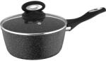Myria Cratita Cu Capac Myria My4426, 2.8l, 20cm, Aluminiu, Negru (my4426)
