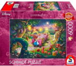 Schmidt Spiele Puzzle Schmidt Spiele Schmidt Spiele Thomas Kinkade Studios: Disney Dreams Collection - Alice in Wonderland, Mad Hatter's Tea Party, Puzzle (6000 Pieces) (57398) Puzzle