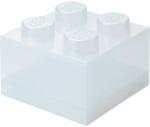 LEGO® Room Copenhagen LEGO Storage Brick 4 Top Lid Glitter (transparent) (40090803)
