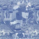 Komar Feline Mirage vliestapéta 250 cm x 250 cm