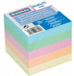 DONAU Rezerva cub hartie 83x83x75mm, DONAU - hartie culori pastel asortate (DN-8309000-99) - forit