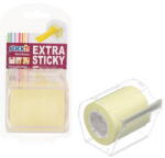 Hopax Notes autoadeziv in rola, cu dispenser, 50 mm x 10 m, Stick"n - galben pastel (HO-21690) - forit