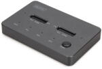 ASSMANN Docking Station Digitus Statie de andocare Digitus DA-71545-1, 2 porturi, tip C, negru (DA-71545-1)