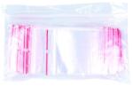 Office Products Pungi plastic cu fermoar pt sigilare, 50x 70mm, 40microni, 100buc/set, Office Products-transparente (OF-15071615-90)