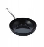 GreenPan Tigaie Wok GreenPan Barcelona Pro 28cm, ceramica, neaderenta, pentru toate tipurile de plite, inox (CC005326-001)