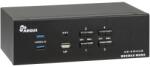 Inter-Tech Switch KVM Inter-Tech AS-42HUS, 8 x HDMI, Black (88887412)