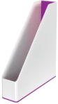 Leitz Suport vertical LEITZ WOW, pentru documente, PS, A4, culori duale, alb-mov (L-53621062) - forit