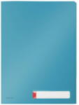 Leitz Mapa LEITZ Cosy, cu eticheta si 3 separatoare, PP, A4, 40 coli, albastru celest (L-47160061)