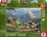 Schmidt Spiele Puzzle Schmidt Spiele Schmidt Spiele Thomas Kinkade Studios: Disney - Mickey & Minnie in the Alps, Jigsaw Puzzle (1000 pieces) (59938) Puzzle