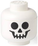 LEGO® Room Copenhagen LEGO Storage Head "Skeleton" mini, storage box (white/black) (40330813)