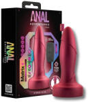  Anal Adventures Matrix - Atomic Plug anál vibrátor, forgó fejrésszel és szárán forgó gyöngysorral - szeresdmagad