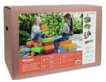 Marioinex Jucarie creativa Marioinex Set de Constructie Marioinex, Caramizi cu Roti, 30 Piese, Multicolor, 800x510 mm (903711)