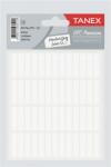Tanex Etichete autoadezive, 5 x 35 mm, 560 buc/set, TANEX, alb (TX-OFC-101-WH)