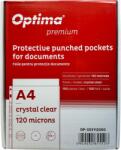Optima - prod din plastic Folie protectie pentru documente A4, 120 microni, 100 folii/cutie, Optima Premium - cristal (OP-503112000)