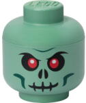 LEGO® Room Copenhagen LEGO Storage Head Skeleton, storage box green/black, small (40310813)