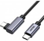 Unitek USB-C cable 90° PD100W 1m