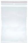 Office Products Pungi plastic cu fermoar pt sigilare, 80x120mm, 40microni, 100buc/set, Office Products-transparente (OF-15072215-90) - forit